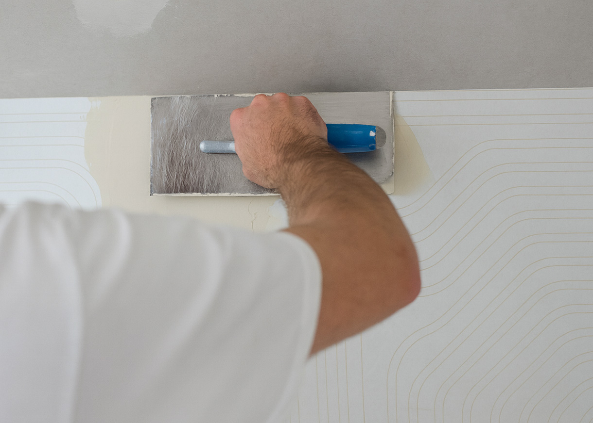 Verspachteln und Endabnahme